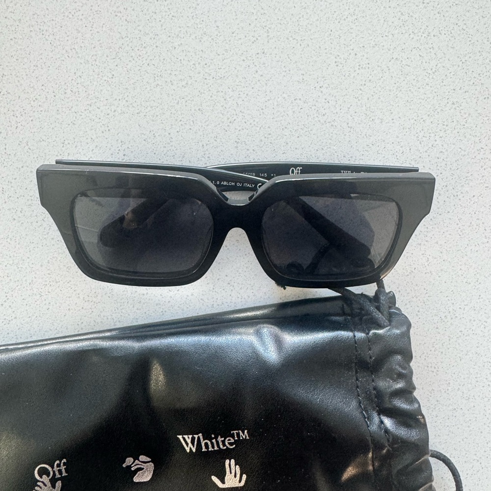 Off-White Black Sunglasses